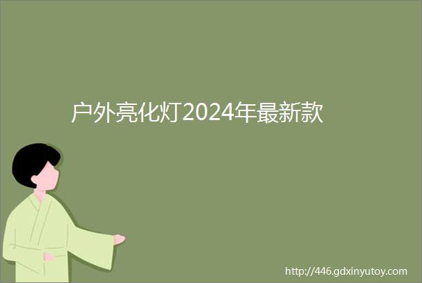 户外亮化灯2024年最新款